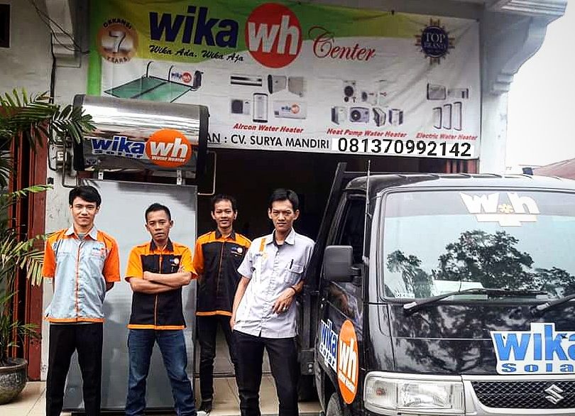 service pemanas air medan